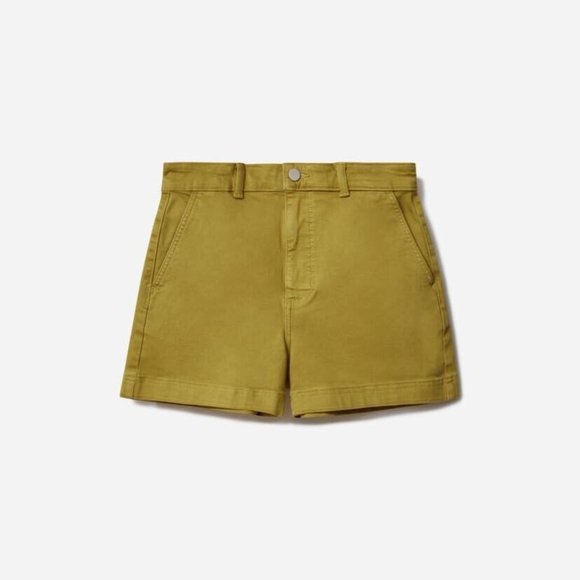 EVERLANE Women’s Size 10 High Rise Cotton Twill Shorts - Picture 12 of 12